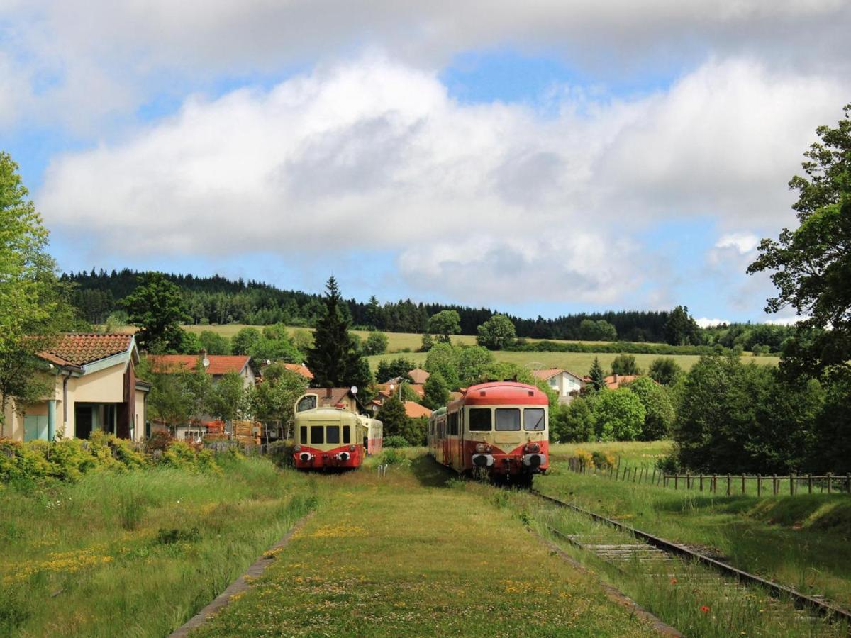 Gite Avec Cheminee, Terrasse Et Wifi - Animaux Acceptes - Fr-1-496-163 Usson-en-Forez Kültér fotó